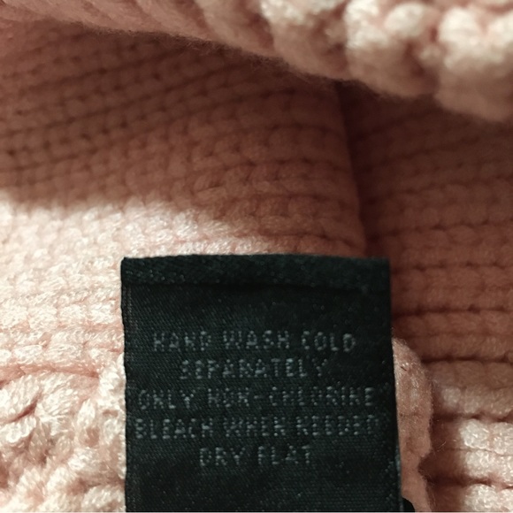 Steve Madden Pink Pom Winter Hat - Picture 5 of 7